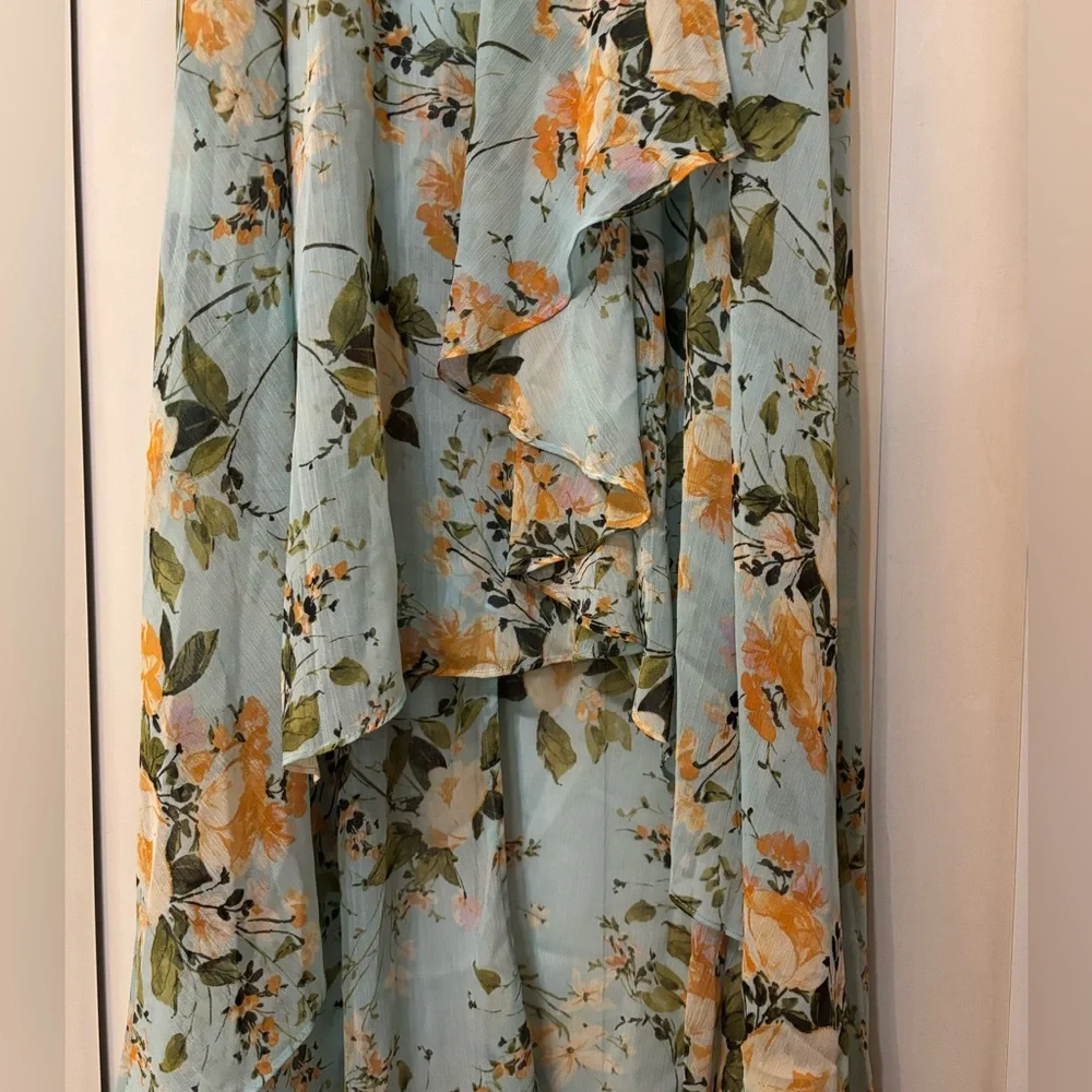 New CALVIN KLEIN Balloon-Sleeve Dress - Picture 6 of 10